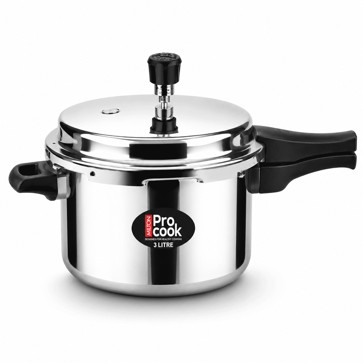 3 litre Triply Stainless Steel Pressure Cooker